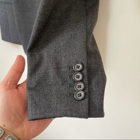 J. Crew Regent Blazer NWOT Dark Gray size 2 - Picture 6 of 10